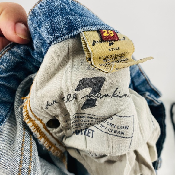 7 For All Mankind Rhinestone Bootcut Jeans – Women’s Size 28 - Picture 5 of 5